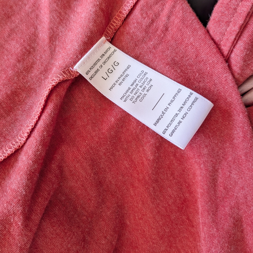 Elegant Natori Coral Women's Robe Loungewear Sleepwear Intimates - Picture 5 of 5